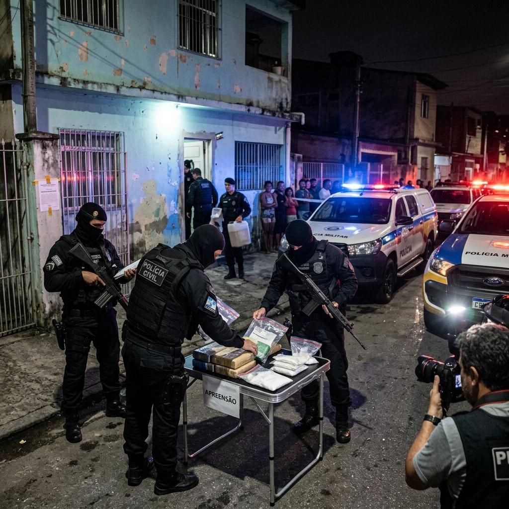 Polícia Civil desmantela facção ligada a tráfico, sequestros e homicídios em Dourados