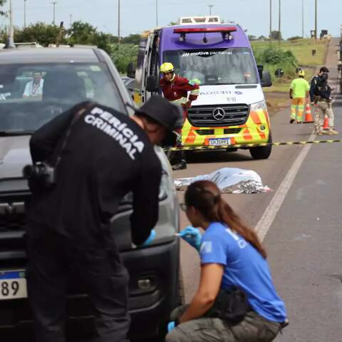 Arquiteta cai de caminhonete e morre atropelada pelo ex na BR-163