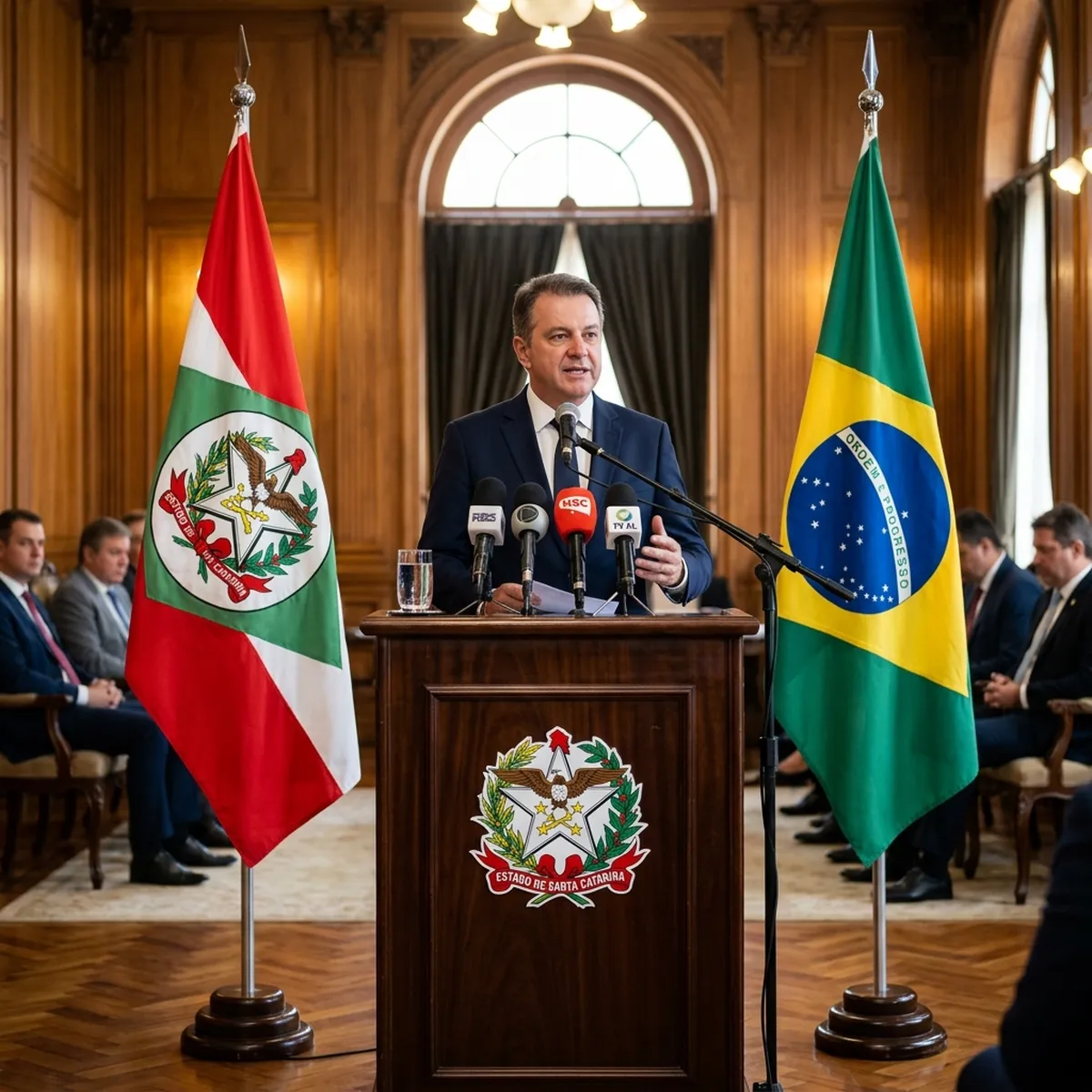 Família Bolsonaro lança candidaturas ao Senado e Câmara Federal por Santa Catarina