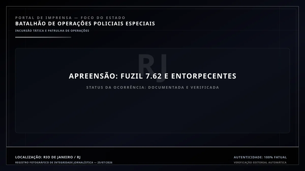 Abordagem e varredura operacional no local