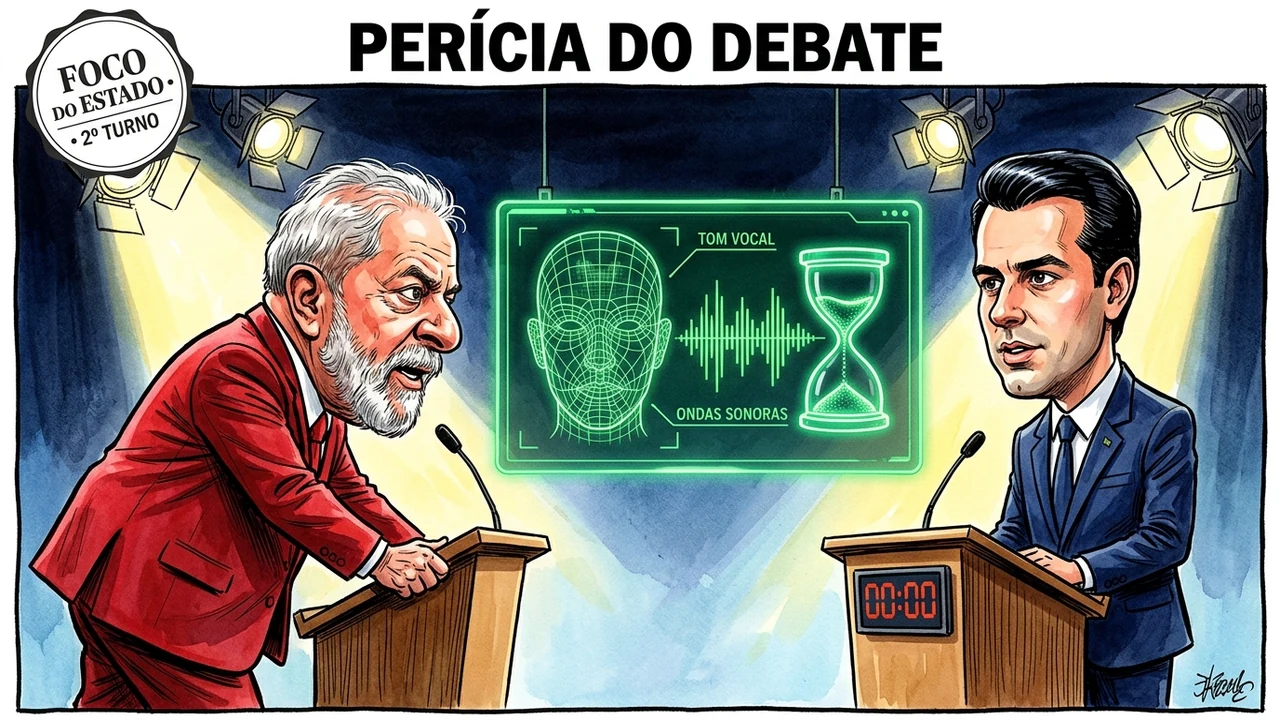 Raio-X do Debate da Band: Perícia Multimodal Revela Inverdades e Tensão entre Lula e Flávio