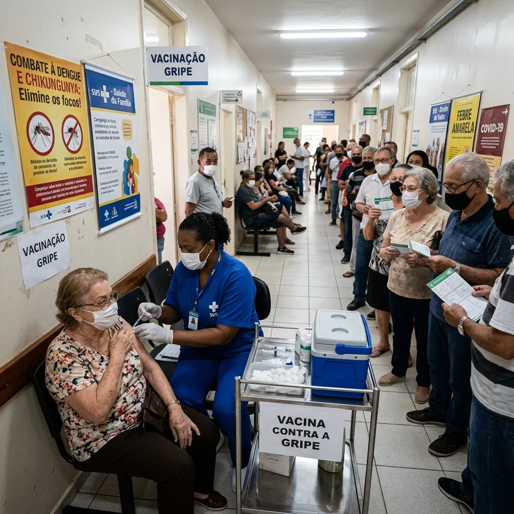 MS soma quase 5 mil casos de chikungunya e enfrenta baixa adesão à vacina contra gripe