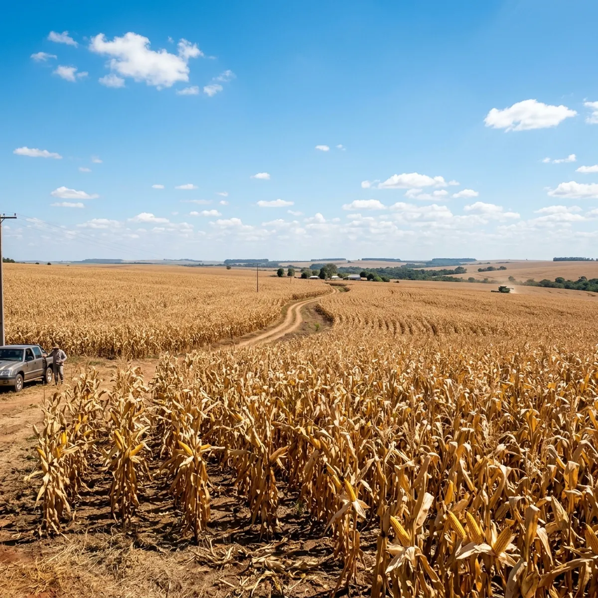 Comercialização do Milho Safrinha Atinge 27,1% da Produção Estimada em Mato Grosso do Sul