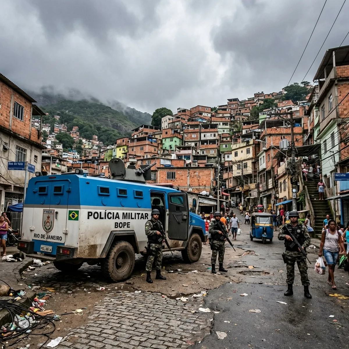 Policial militar é baleado em intenso confronto no Complexo do Lins