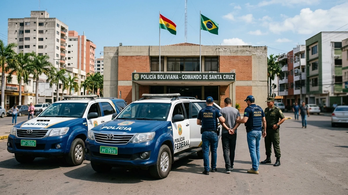 Polícia Federal Prende Foragido Brasileiro na Bolívia Envolvido em Roubo de Aeronave