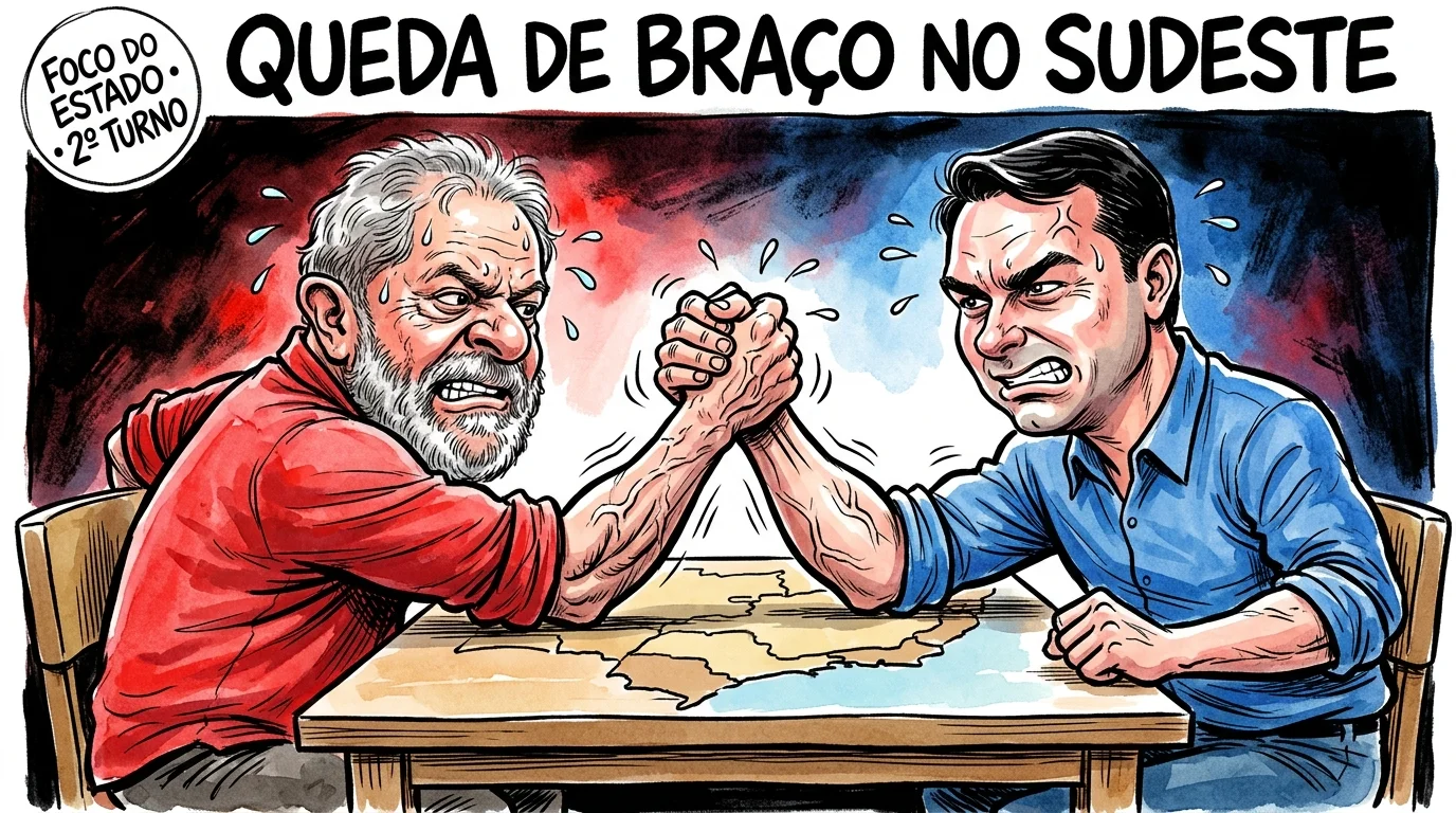 Corrida do 2º Turno 2026: Disputa por Votos no Sudeste e Prazos do TSE