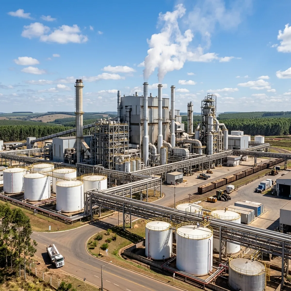 Vale da Celulose: Projeção Aponta Crescimento de 4,5% ao Ano para a Indústria de MS até 2027