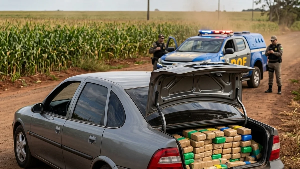 DOF Apreende Mais de Uma Tonelada de Maconha em Ponta Porã: Ação Policial e Impactos