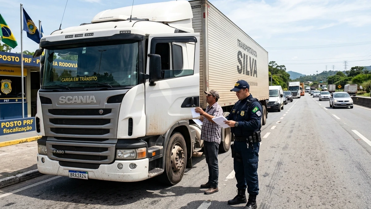 DOF apreende R$ 2,1 milhões em contrabando e descaminho em caminhão-baú na MS-040