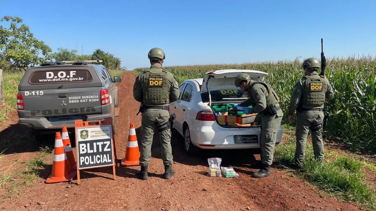Abordagem e varredura operacional no local