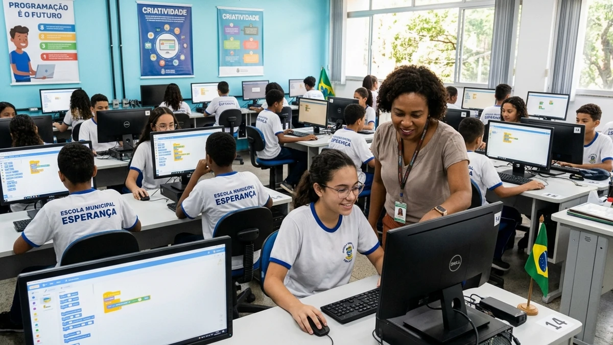 Novos laboratórios multimídia e conectividade 5G chegam às escolas rurais e de comunidades distantes