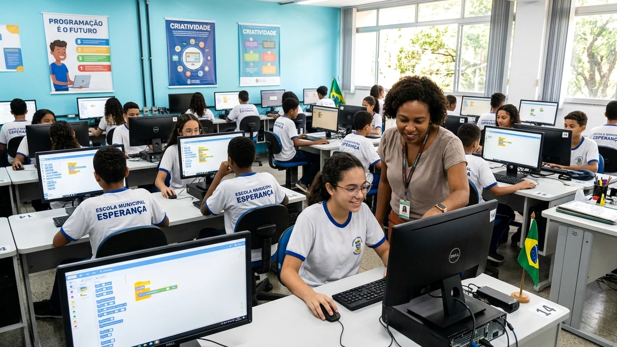 Rede pública de ensino adota plataformas digitais e IA para personalizar aprendizagem e reforçar matemática e leitura