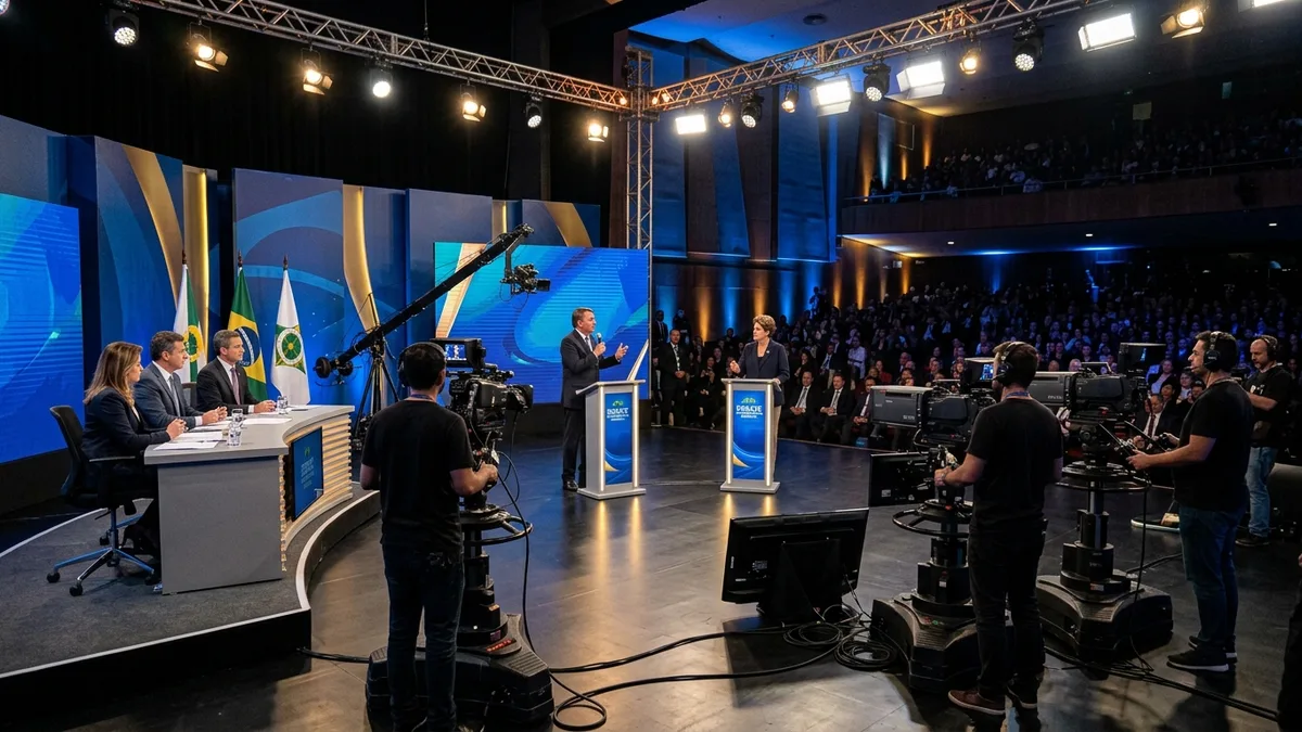 Eleições 2026: Debates na TV e Agenda de Rua Intensificam Disputa Presidencial na Reta Final