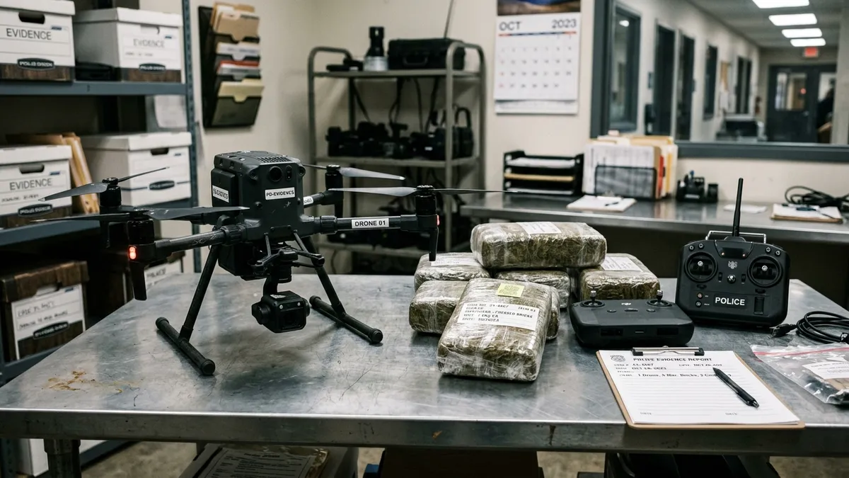 Polícia prende quatro por entrega de drogas com drone em presídio de Campo Grande