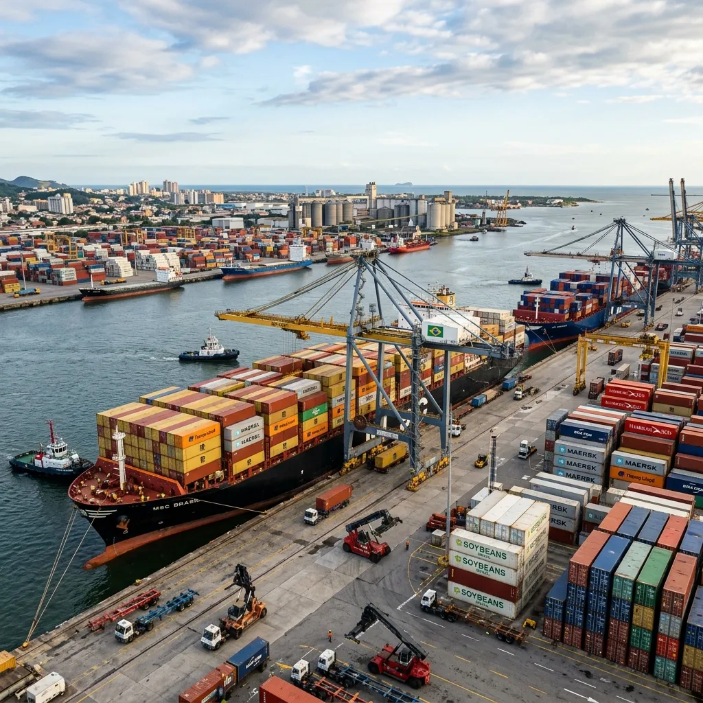 Exportações de MS crescem 6,26% e superávit atinge US$ 2,72 bilhões no 1º quadrimestre