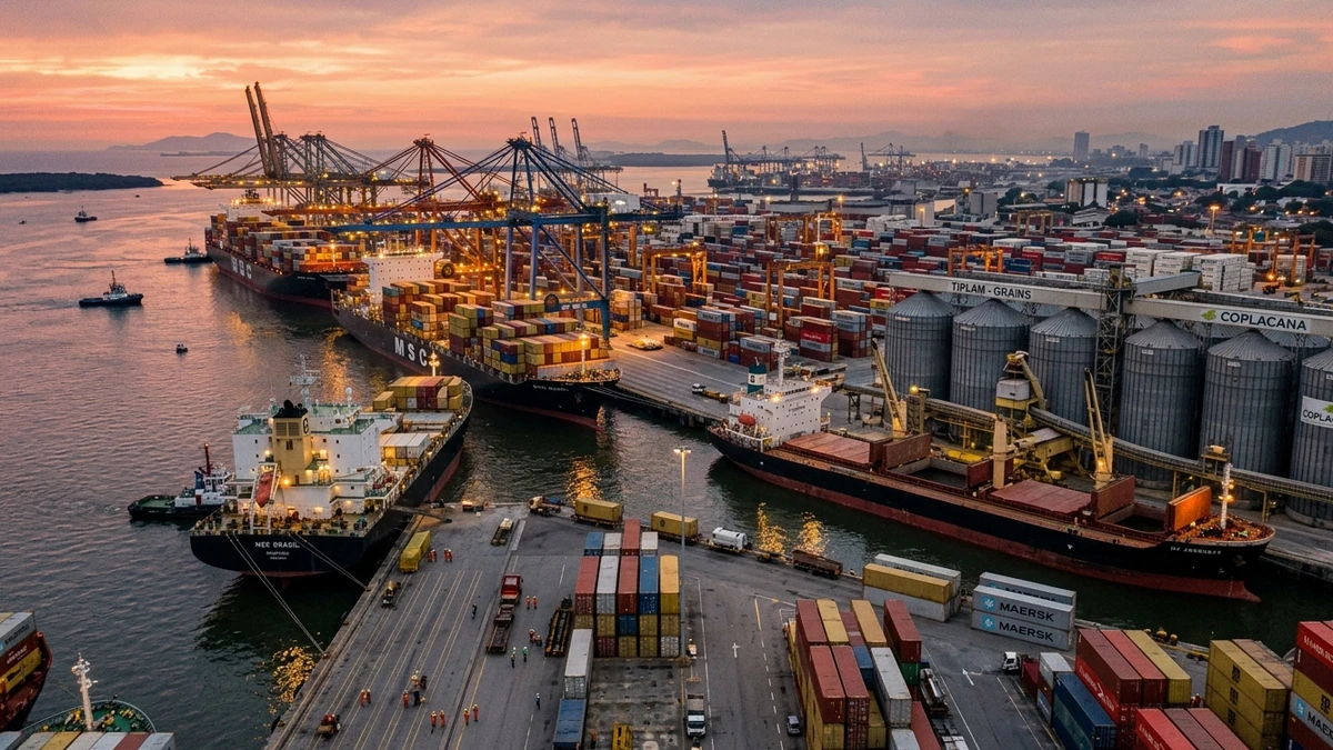 Exportações de MS crescem 6,26% e superávit atinge US$ 2,72 bilhões no 1º quadrimestre