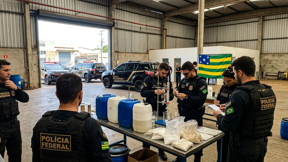 FICCO/GO apreende armas de uso restrito em laboratorio clandestino em Anapolis