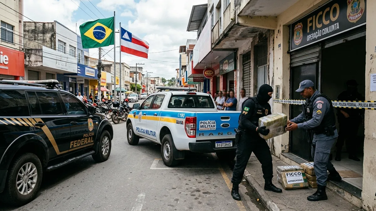 FICCO/Ilhéus Apreende 21 kg de Maconha em Operação Conjunta