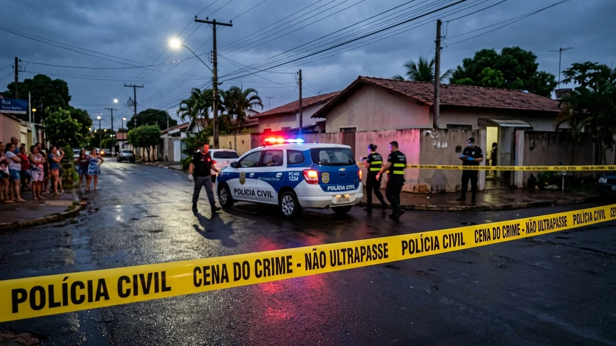 Homem é Executado a Tiros em Residência no Bairro Jardim Novos Estados em Campo Grande