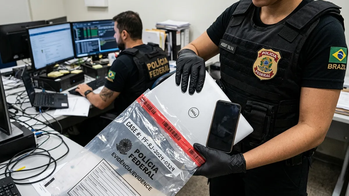 Polícia Federal prende homem na Capital durante a Operação Aeges 5 contra crimes digitais