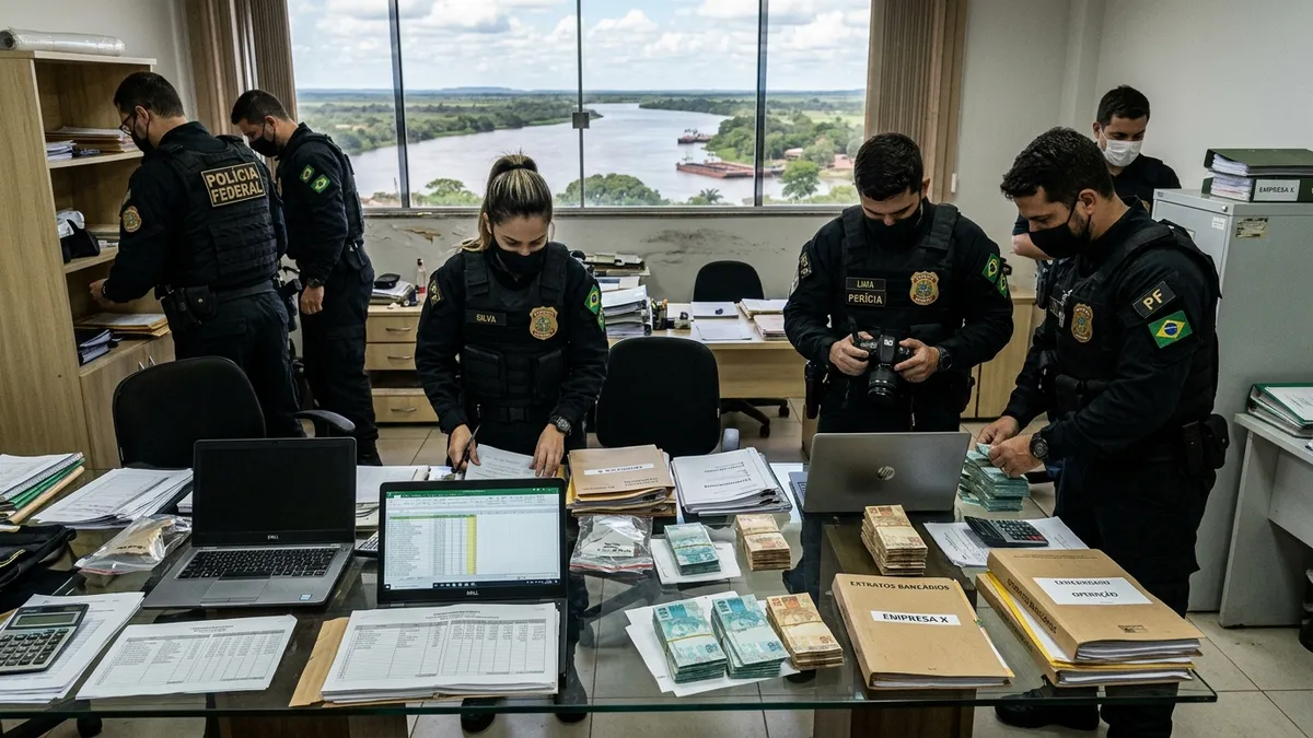 Polícia Federal deflagra Operação Carga Secreta contra lavagem de dinheiro em Corumbá