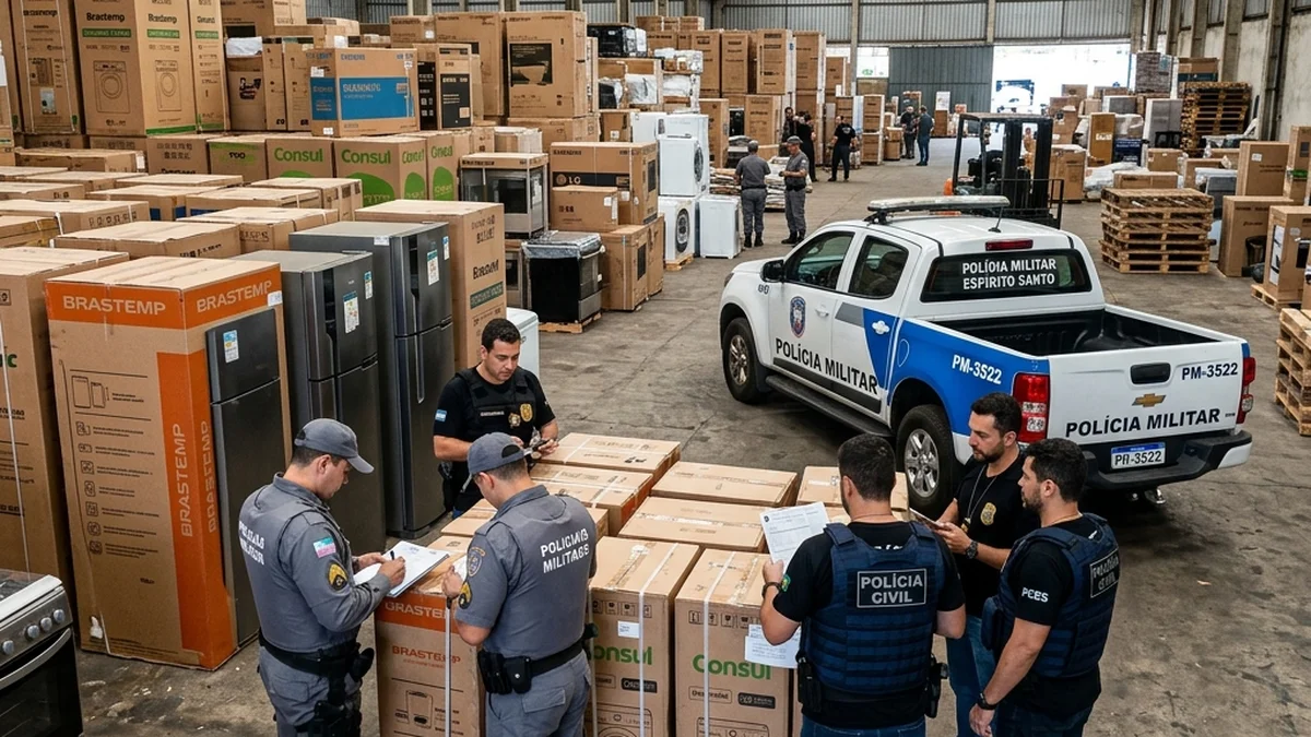 Operação Conjunta Desarticula Quadrilha de Roubo de Cargas na Grande Vitória
