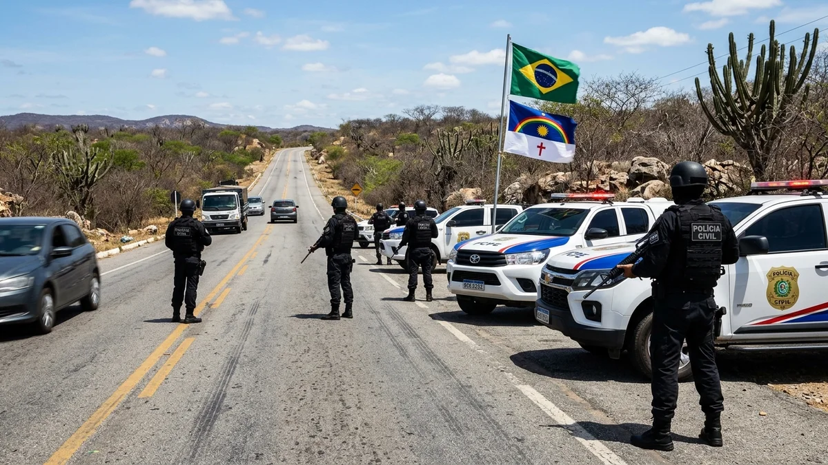 Operação da Polícia Civil de Pernambuco combate quadrilha de roubo de bancos