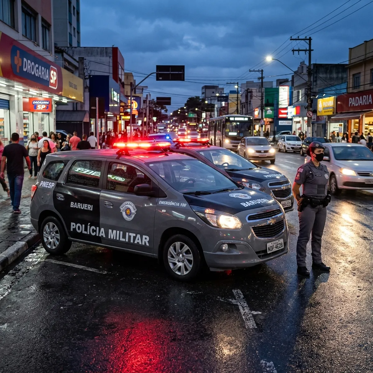 Operação Impacto de Grande Envergadura reúne PM, Civil e GCM na Grande SP