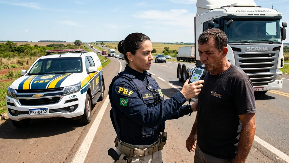 Operação Independência 2026: PRF-MS Divulga Balanço Parcial de Fiscalização nas Rodovias Federais BR-163 e BR-262