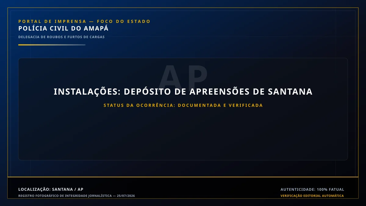 Apresentação e catalogação dos bens apreendidos na delegacia