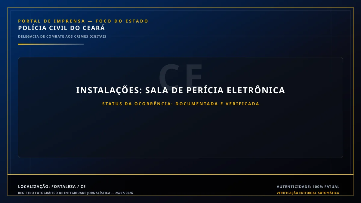 Apresentação e catalogação dos bens apreendidos na delegacia