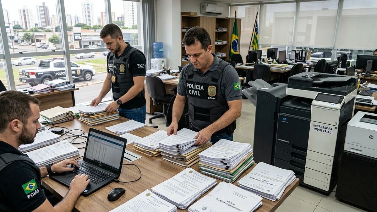 Polícia Civil de Goiás Prende Suspeitos de Fraude em Financiamentos de Carros em Goiânia