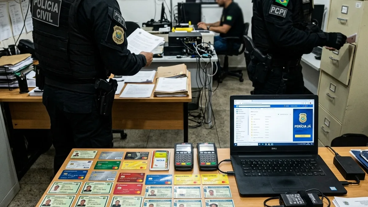 Polícia Civil Desarticula Rede de Falsificação Documental e Estelionato em Teresina