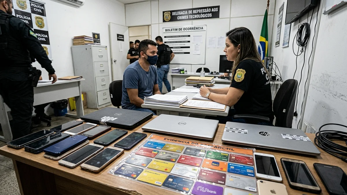 Polícia Civil Prende Suspeito de Fraudes e Estelionato Digital em Teresina
