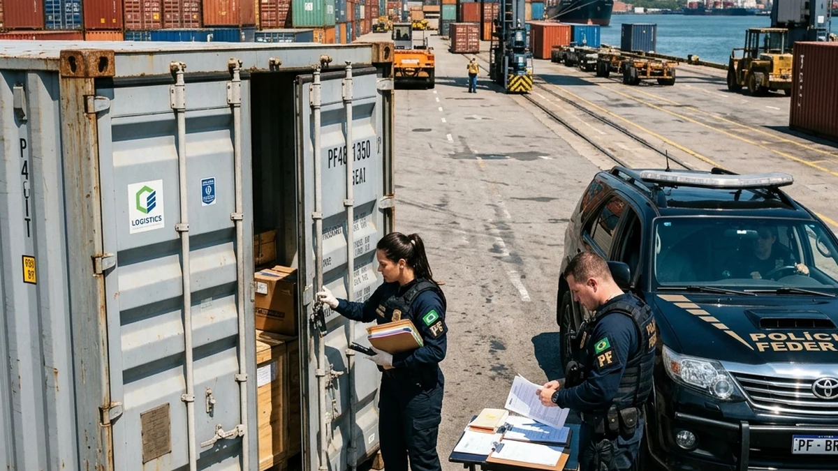 Polícia Federal Deflagra Operação Contra Desvio de Cargas no Porto de Santos