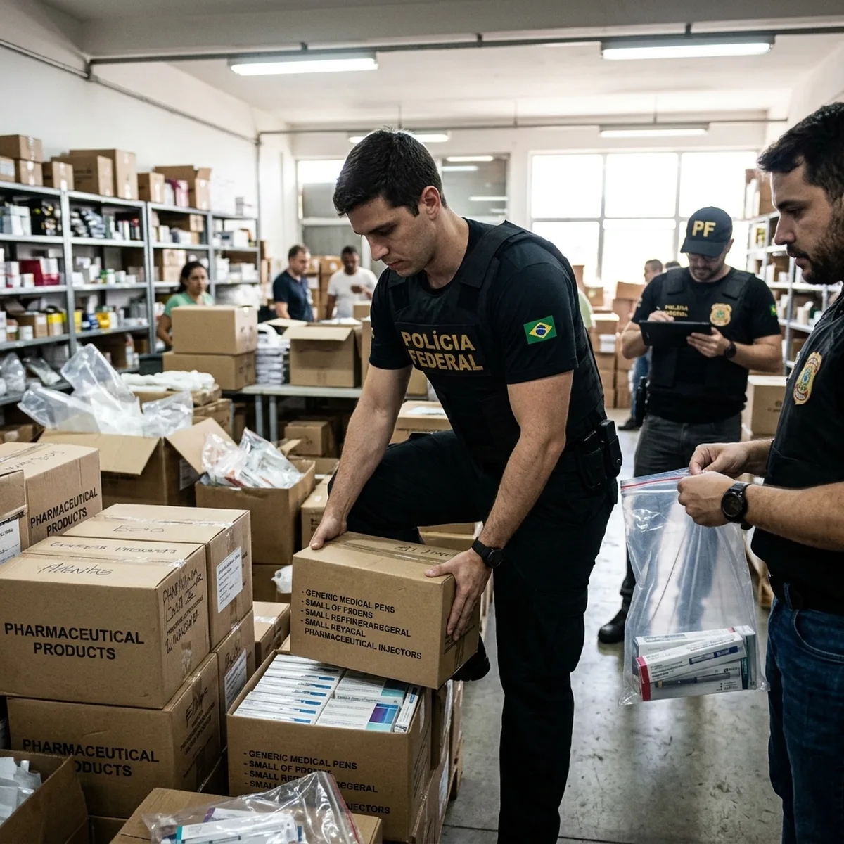 PF deflagra Operação Emagrecimento Seguro e apreende canetas contrabandeadas em Campo Grande