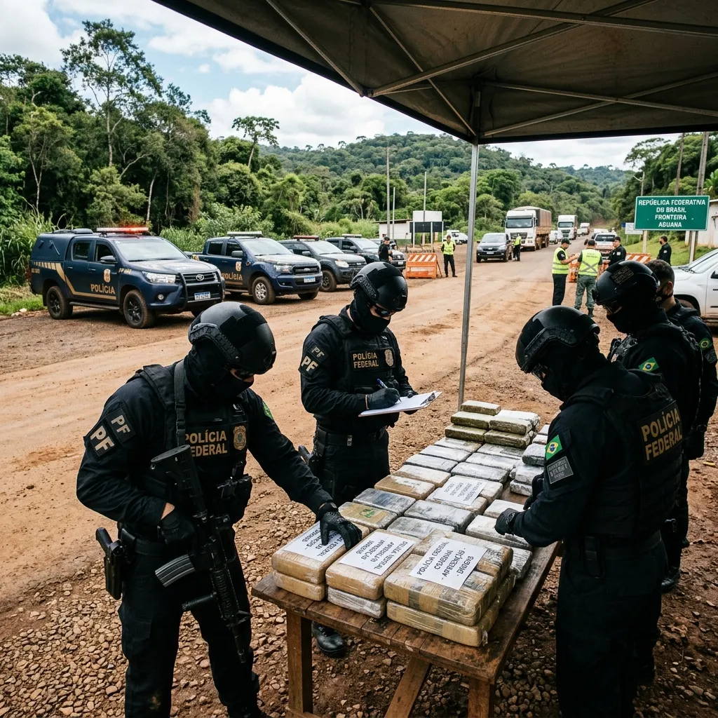 PF e MP deflagram duas operações em MS: tráfico internacional e desvio em transporte universitário