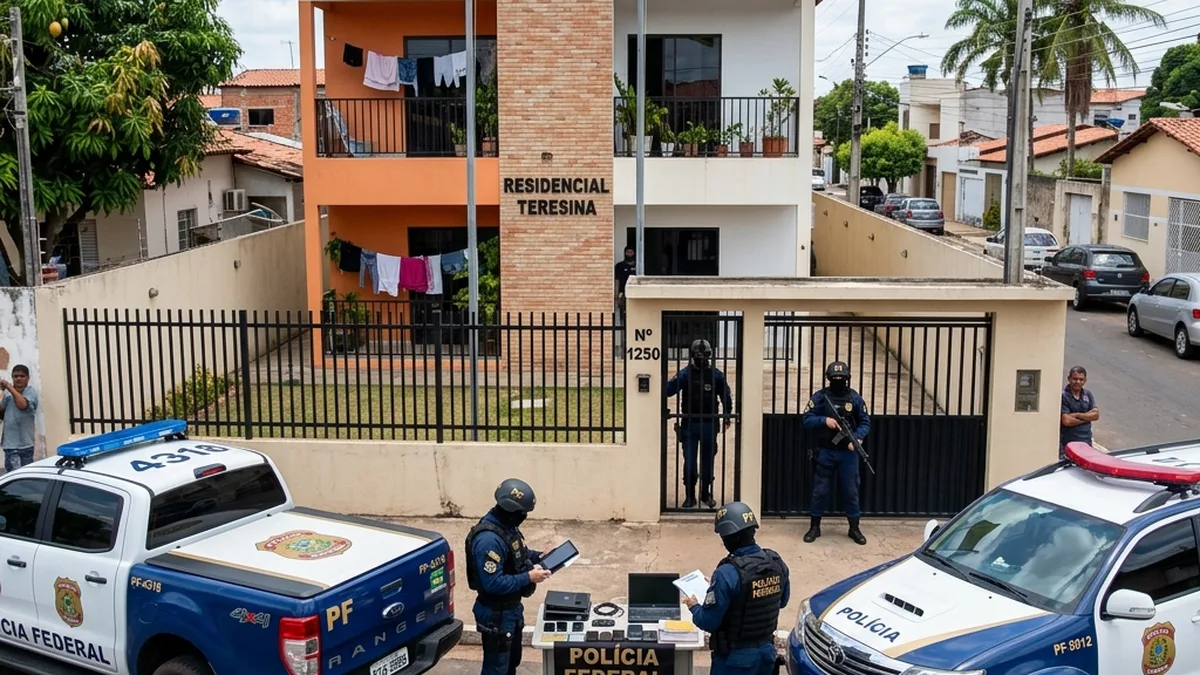 PF realiza prisões por abuso sexual infantojuvenil em Teresina