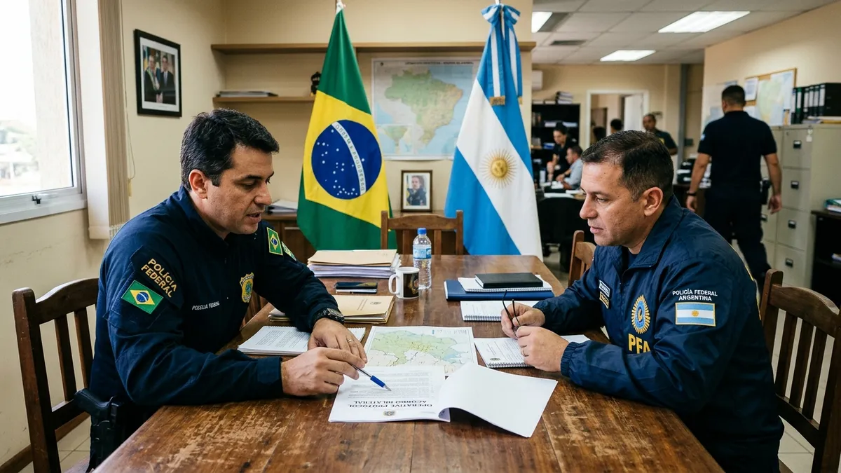 Polícia Federal Captura Foragido da Justiça Catarinense na Argentina