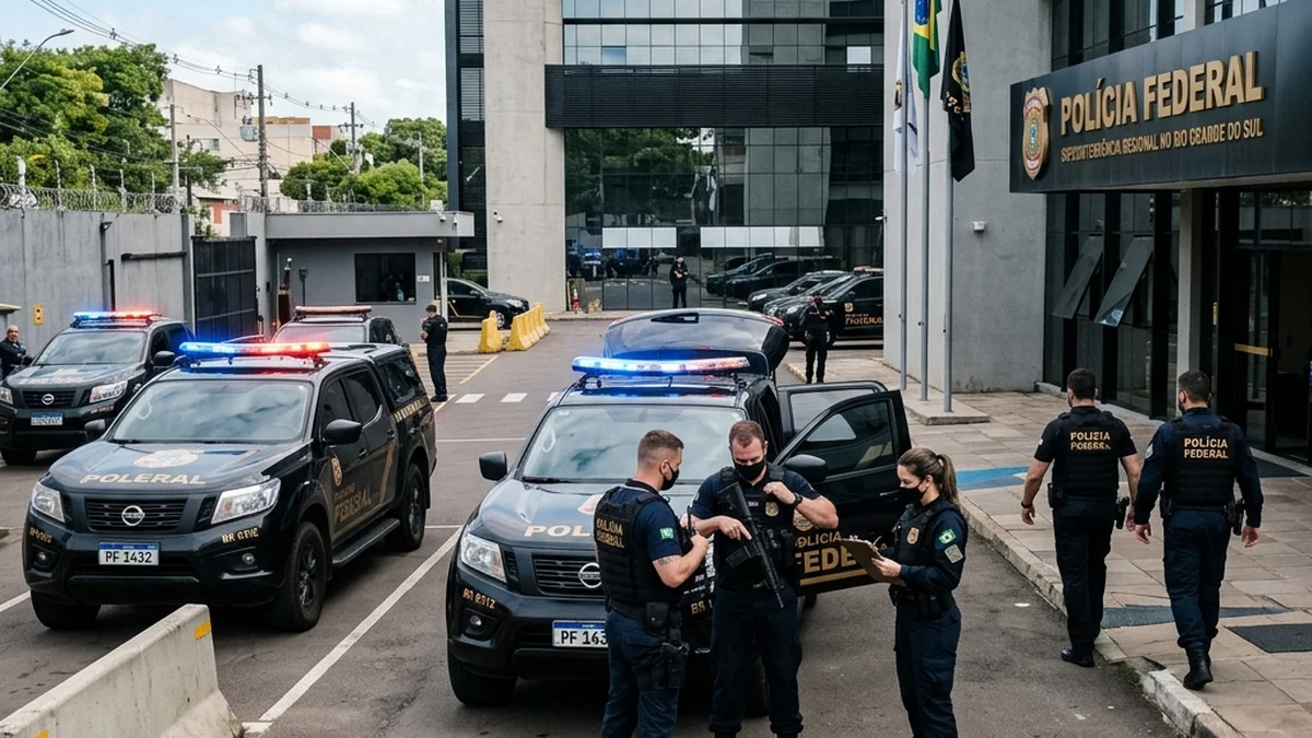 Polícia Federal deflagra operação contra lavagem de dinheiro em Porto Alegre