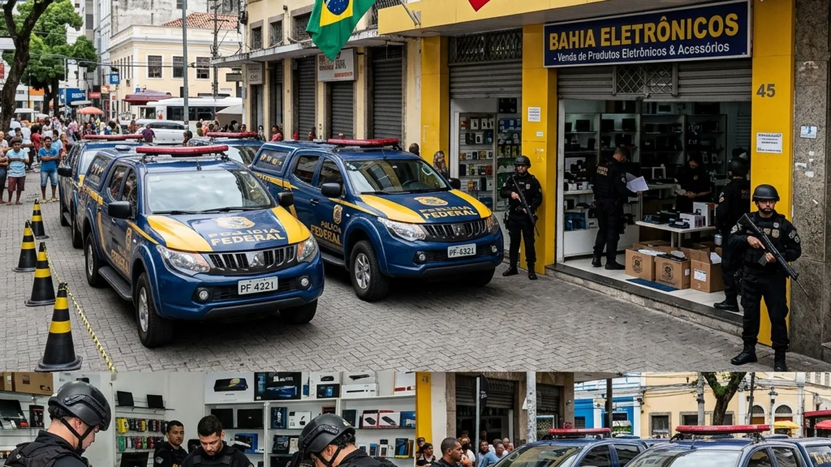 Operação Putridium Malum 8: PF combate comércio ilegal de eletrônicos em Salvador/BA