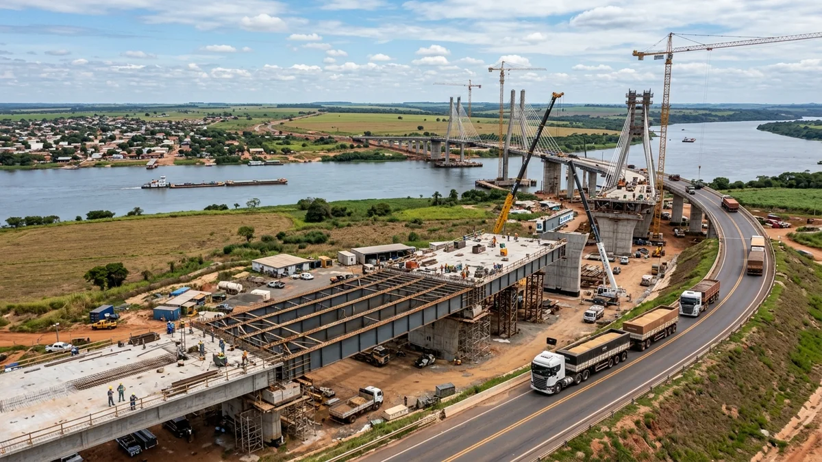 Plano de infraestrutura em MS acelera obras da Rota Bioceânica e impulsiona Safra 2026