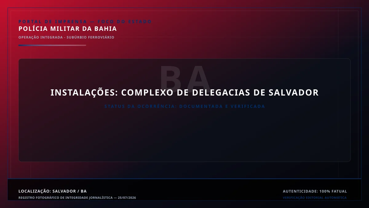 Apresentação e catalogação dos bens apreendidos na delegacia