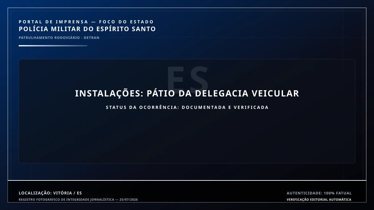 Apresentação e catalogação dos bens apreendidos na delegacia