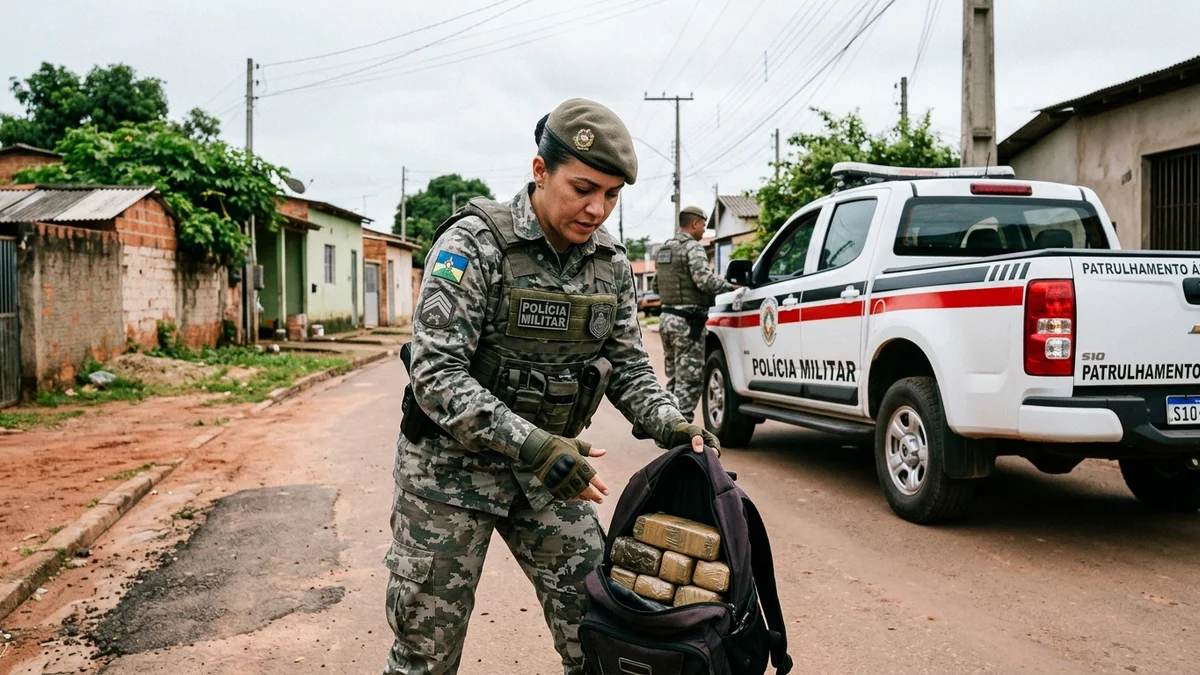 PMRO Apreende Armas e Drogas em Porto Velho: Ação Policial e Impactos Sociais