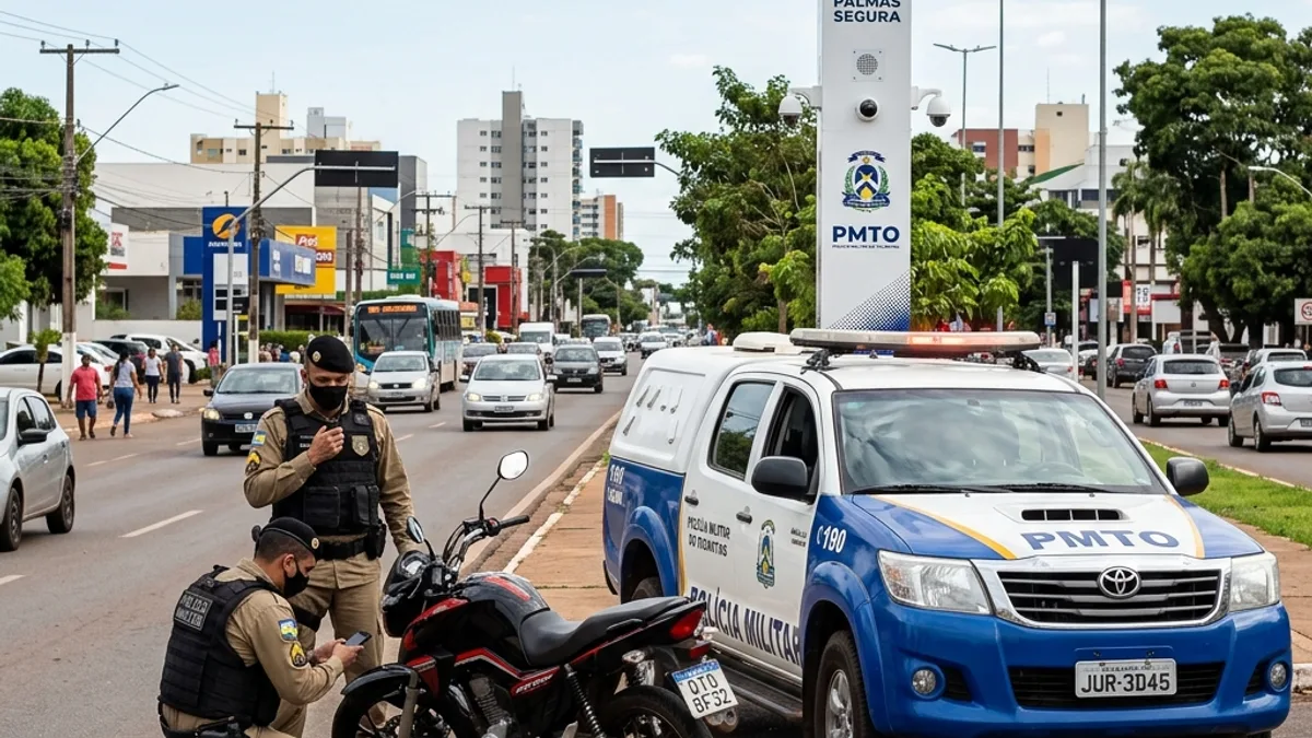 PMTO Recupera Motocicleta Roubada Por Monitoramento de Cerco Eletrônico em Palmas