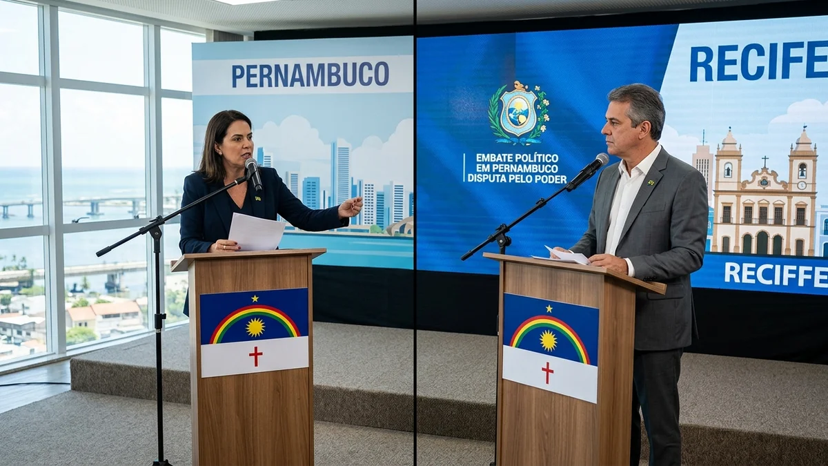 Disputa acirrada em Pernambuco: Raquel Lyra e João Campos empatam nas intenções de voto para 2026