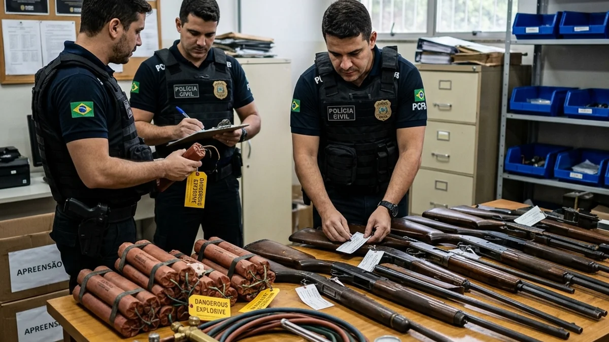 Polícia Civil da Paraíba Desarticula Quadrilha de Roubo a Bancos em Campina Grande