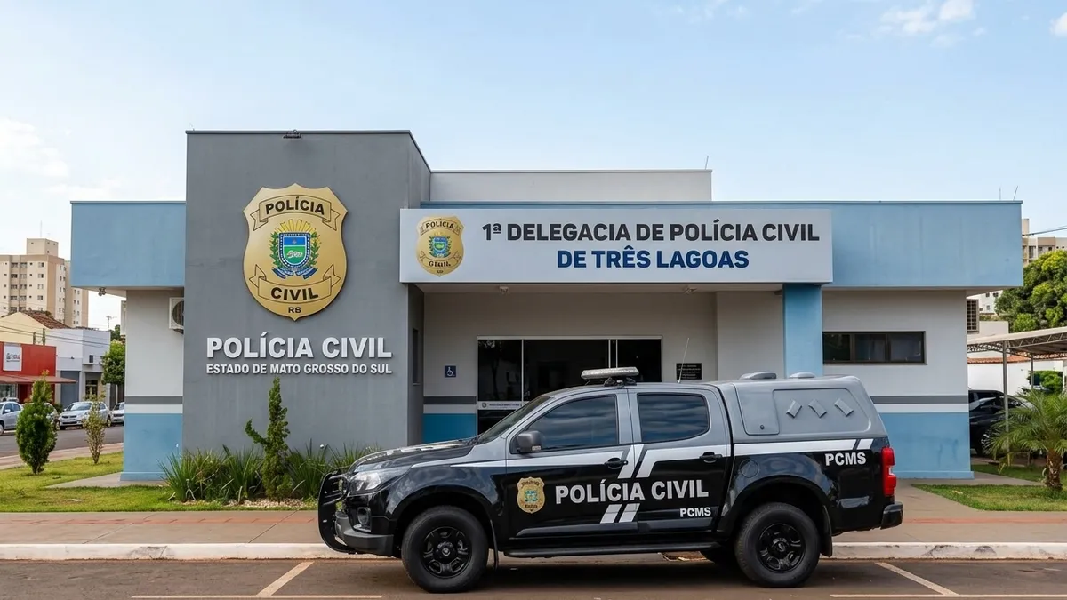 Polícia Civil prende autor de furtos qualificados em série a estabelecimentos comerciais em Três Lagoas