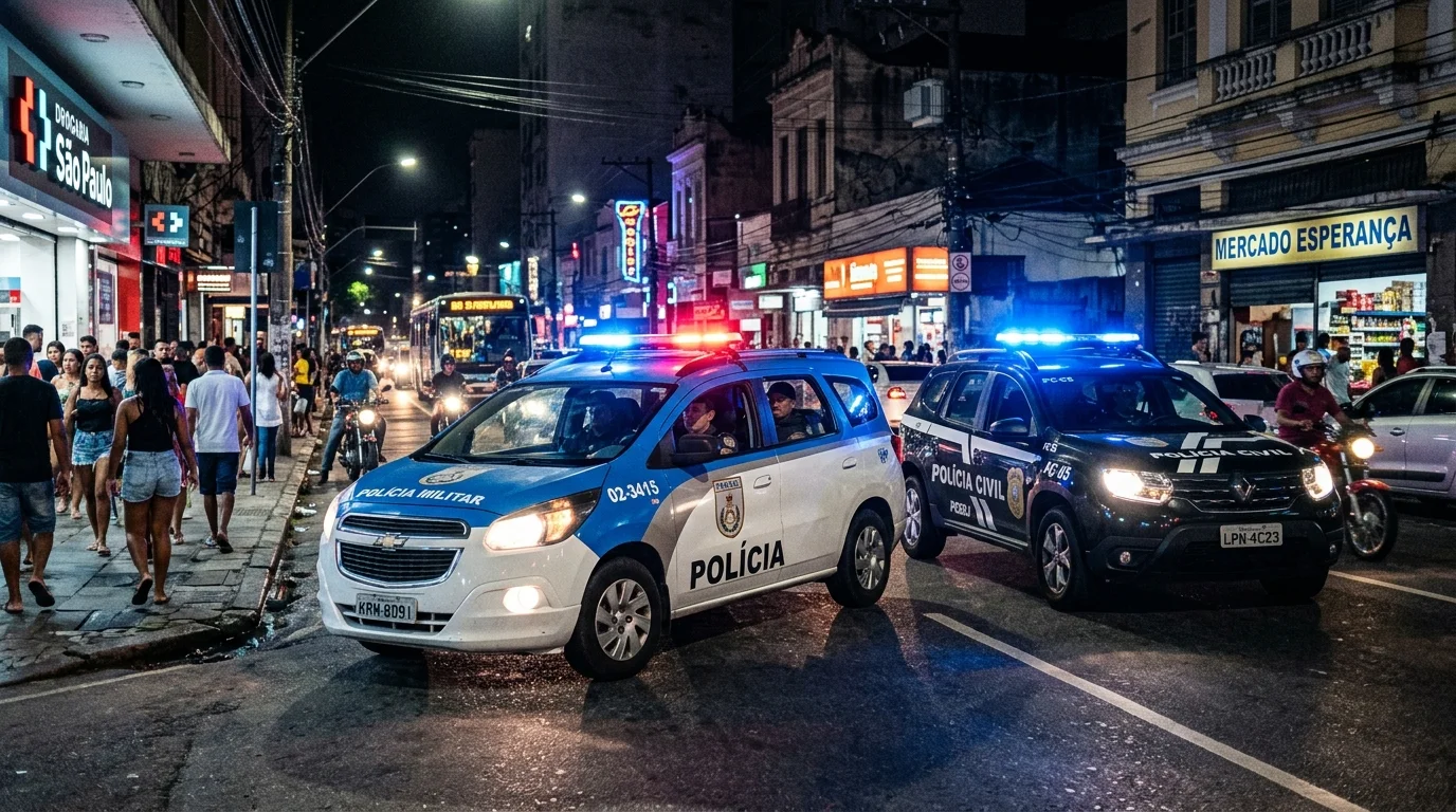 Agentes da Polícia Federal realizando fiscalização tática e cumprimento de mandado em Mato Grosso do Sul